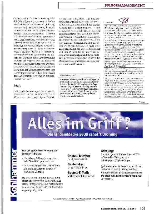 Vorschauseite 4: Personalentwicklung als Dienstleistung