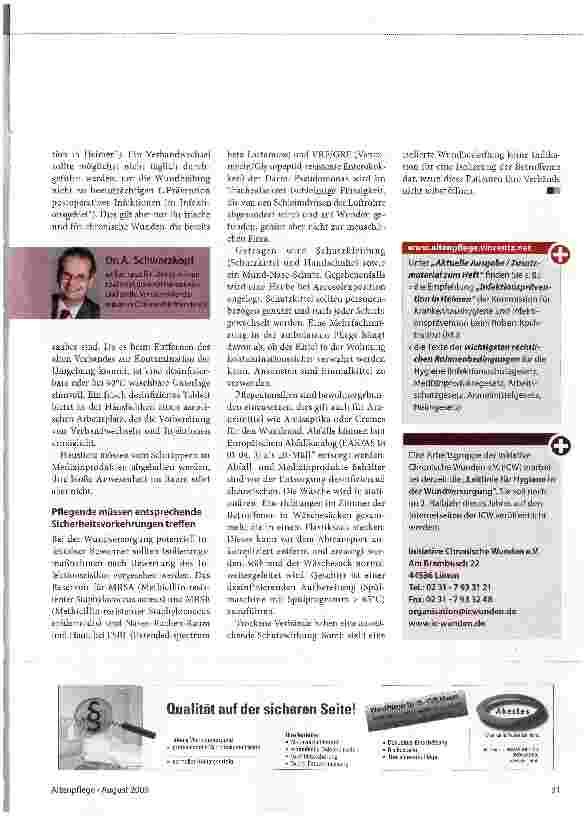 Vorschauseite 3: Sicherheit und Schutz