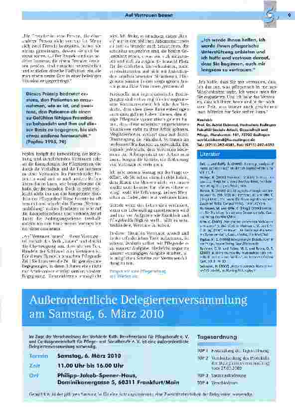 Vorschauseite 6: Auf Vertrauen bauen