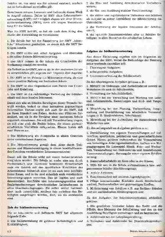 Vorschauseite 4: Mitverantwortung in der Krankenpflegeschule