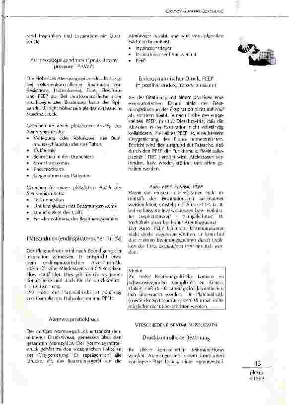 Vorschauseite 4: Grundlagen der Beatmung