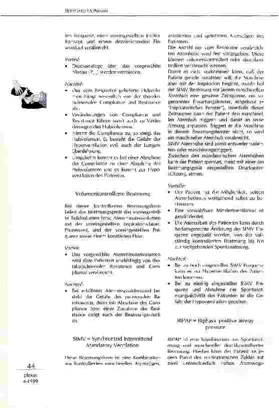 Vorschauseite 5: Grundlagen der Beatmung
