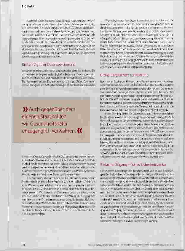 Vorschauseite 2: Große Lücken im System