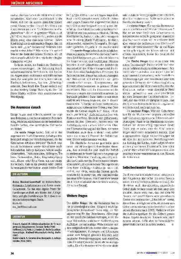 Vorschauseite 3: FRÜHER ABSCHIEDWenn das Kind bei der Geburt stirbt