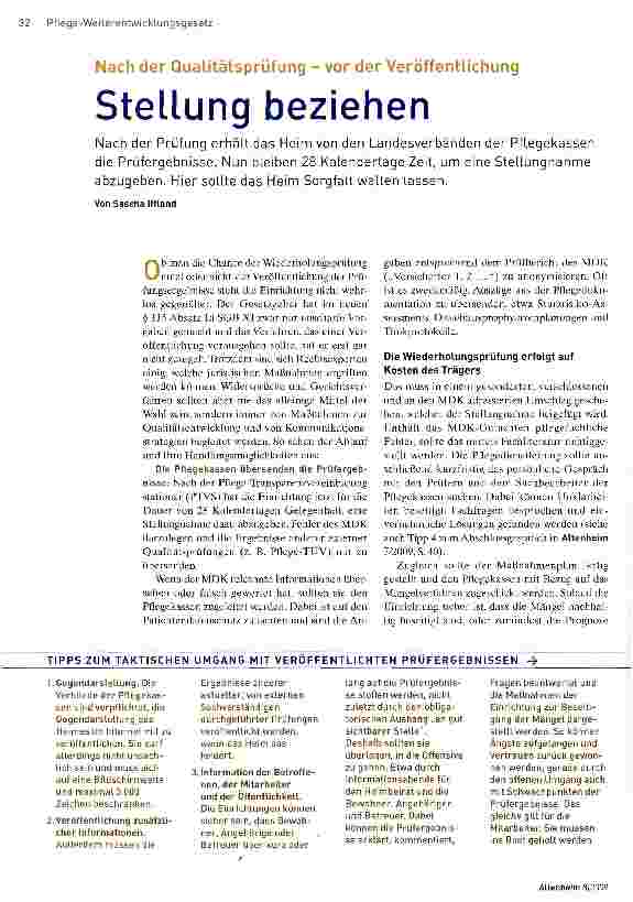 Vorschauseite 1: Stellung beziehen