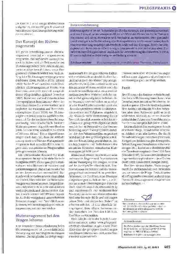 Vorschauseite 4: Anemia Nursing