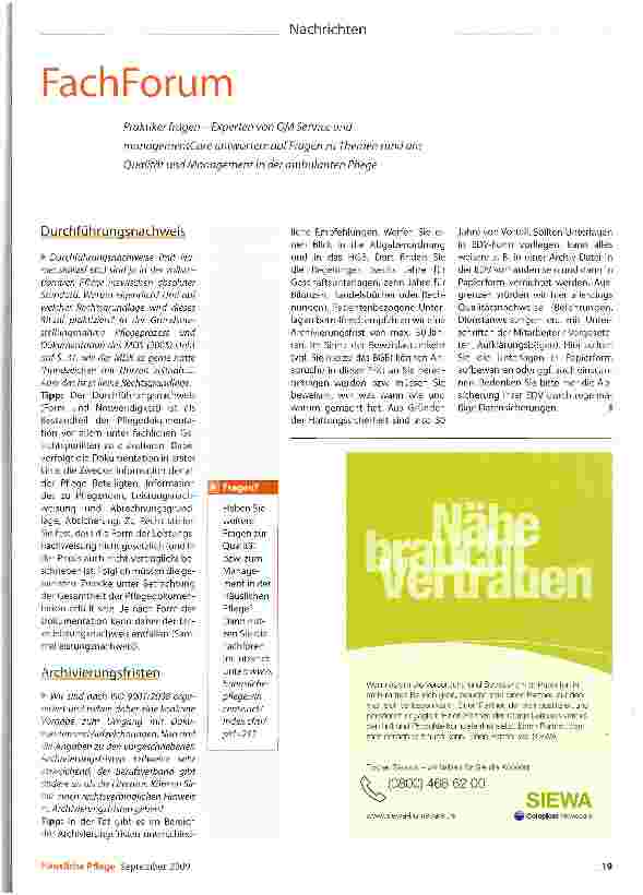 Vorschauseite 1: FachForum