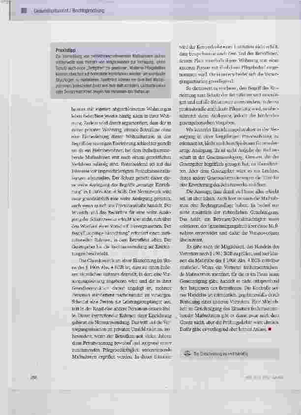 Vorschauseite 3: Anbringen von Bettgittern in der Häuslichkeit