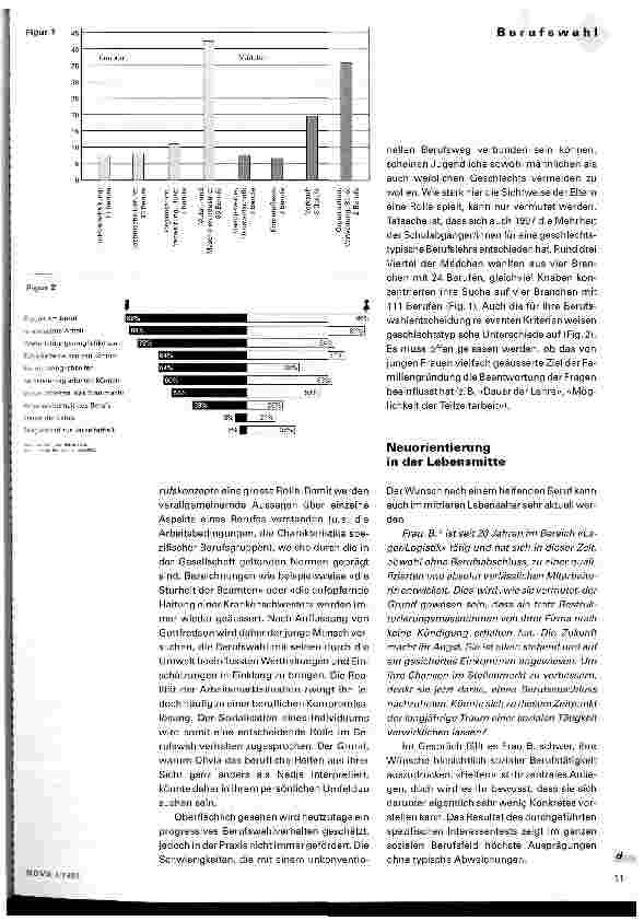 Vorschauseite 2: Neigungen...Vorbilder...Illusionen...Absichten Der Wunsch nach einem helfenden Beruf und der individuelle Berufswahlprozess