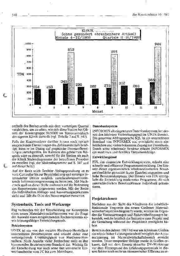 Vorschauseite 5: EDV-gestützte Materialwirtschaft als integrierter Bestandteil eines Kommunikationssystems am Klinikum Gießen
