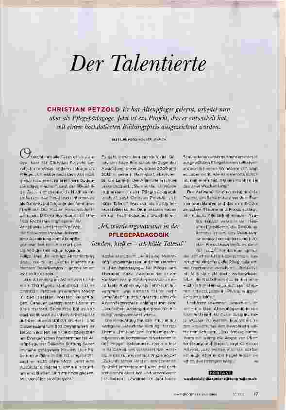 Vorschauseite 2: Der Talentierte