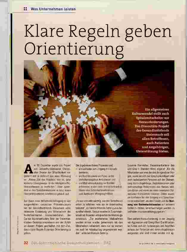 Vorschauseite 1: Klare Regeln geben Orientierung