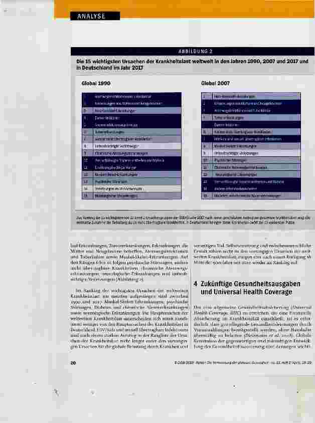 Vorschauseite 5: Die Vermessung der globalen Gesundheit
