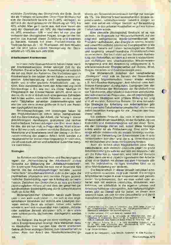 Vorschauseite 3: Zum Zusammenhang von Ökologie und Gesundheit