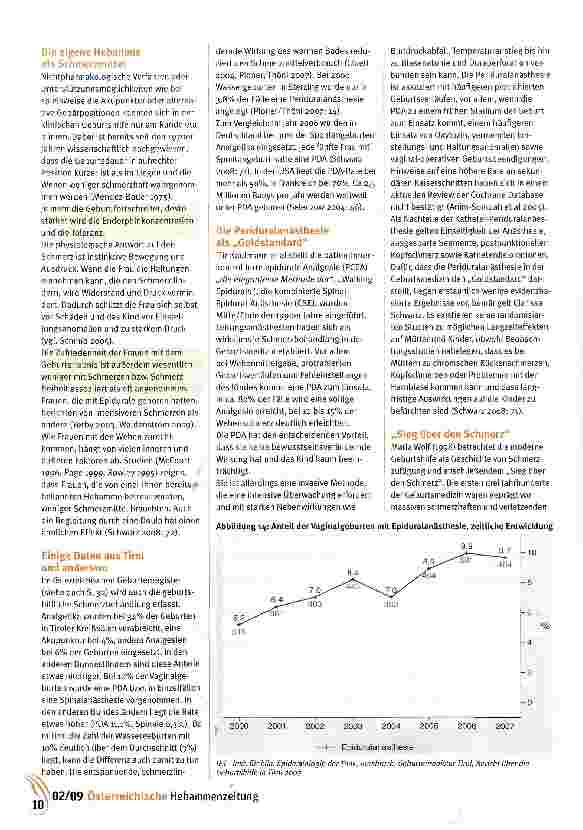 Vorschauseite 5: Her damit, weg damit: eine kleine Geschichte der geburtshilflichen Analgesie und Anästhesie