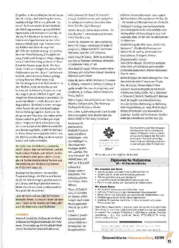 Vorschauseite 6: Her damit, weg damit: eine kleine Geschichte der geburtshilflichen Analgesie und Anästhesie