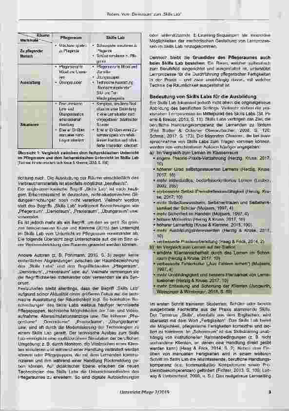 Vorschauseite 2: Vom „Demoraum“ zum „Skills Lab“