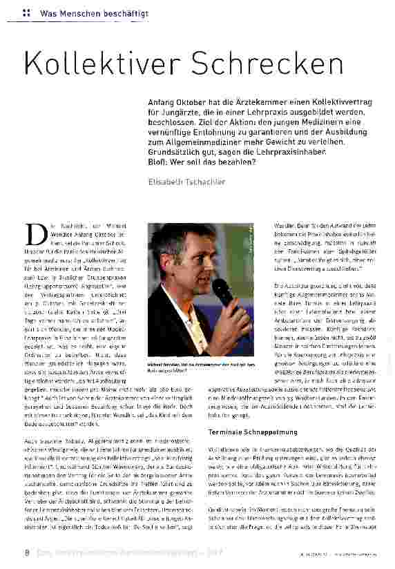 Vorschauseite 1: Kollektiver Schrecken