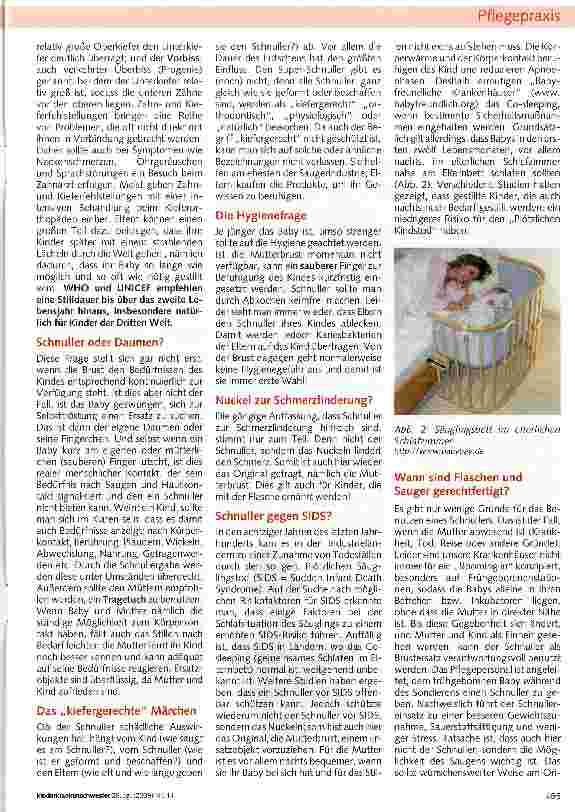 Vorschauseite 2: Mutterbrust oder Schnuller? Original oder Ersatz?