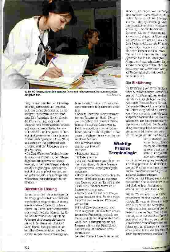 Vorschauseite 2: Mehr Zeit für die Pflege