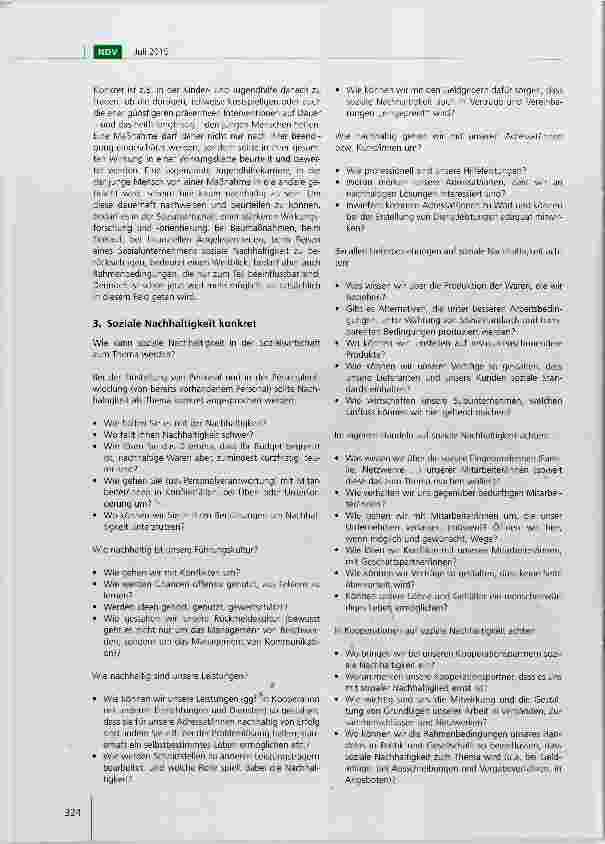Vorschauseite 3: (Soziale) Nachhaltigkeit als Kern der Sozialwirtschaft entdecken Umsetzen verantworten