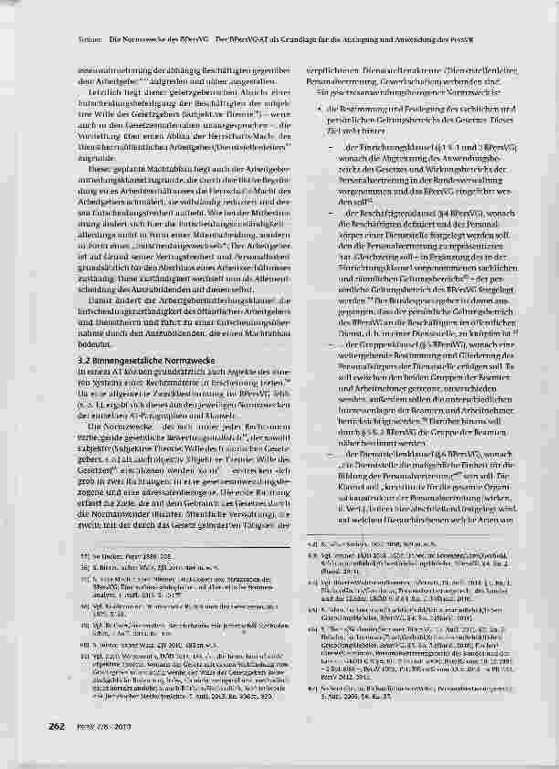 Vorschauseite 6: Die Normzwecke des BPersVG Der BPersVG-AT als Grundlage für die Auslegung und Anwendung des Personalvertretungsrechts