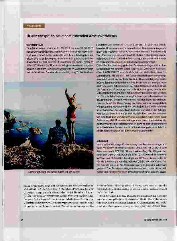 Vorschauseite 3: Wie viel steht mir wann zu?
