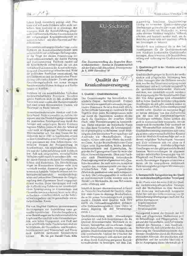 Vorschauseite 3: Siegfried Eichhorn: Ein engagierter Pionier der gesundheitsund krankenhausökonomischen Forschung und Lehre