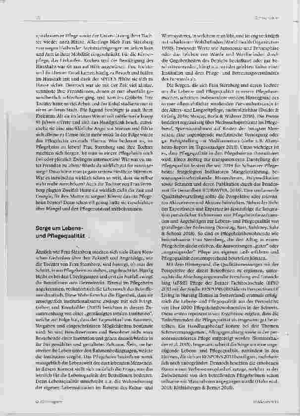 Vorschauseite 2: Gute Pflege ist kein Zufall