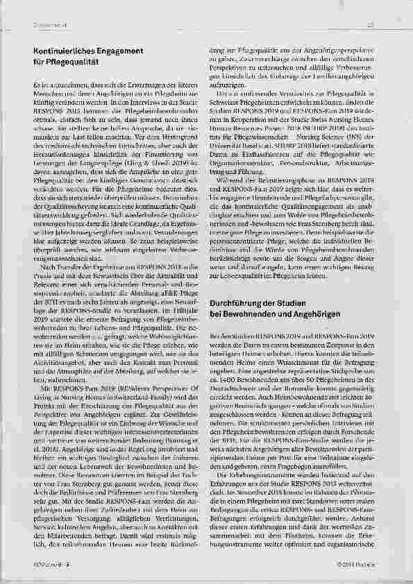 Vorschauseite 3: Gute Pflege ist kein Zufall