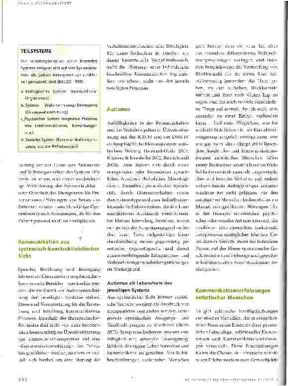 Vorschauseite 2: »Kommunikationsstörung« oder Kompetenz des Systems?