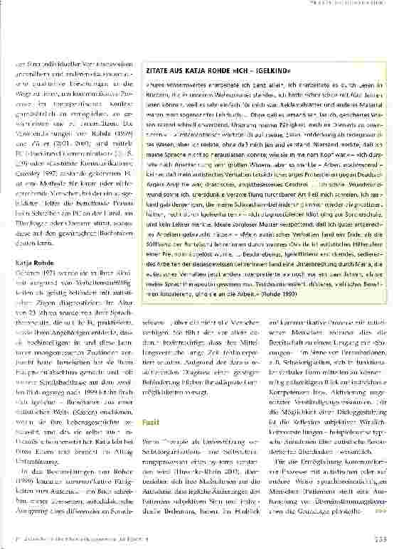 Vorschauseite 3: »Kommunikationsstörung« oder Kompetenz des Systems?