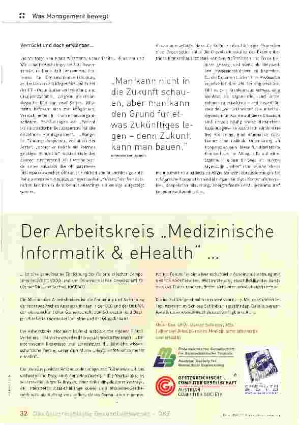 Vorschauseite 2: Gesunde Kultur im Krankenhaus