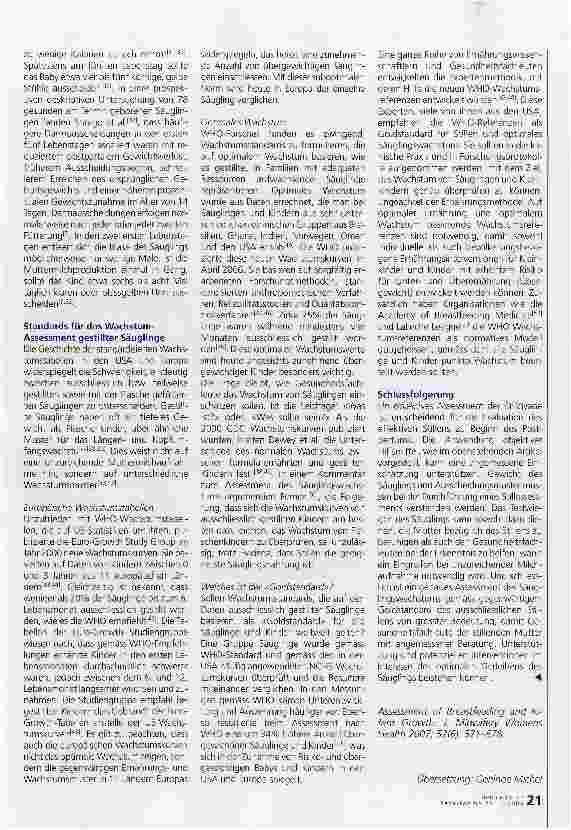 Vorschauseite 3: Stillund GedeihAssessment