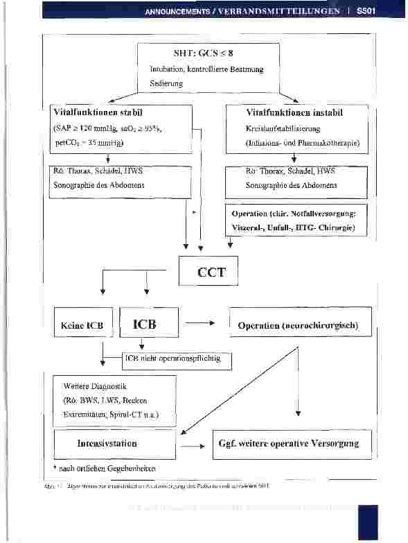 Vorschauseite 6: Innerklinische Akutversorgung des Patienten mit Schädel-Hirn-Trauma