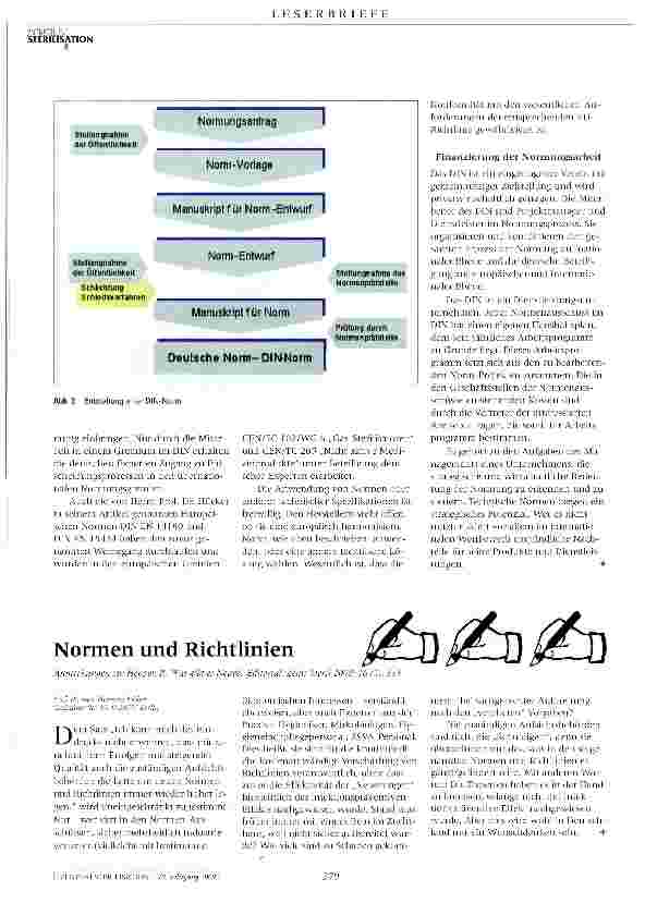 Vorschauseite 2: Validierung der Aufbereitung in Krankenhäusern