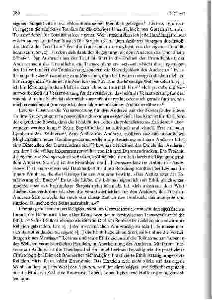 Vorschauseite 4: Bedeutung der Verantwortungsethik von Bonhoeffer und Levinas für die moderne Medizin