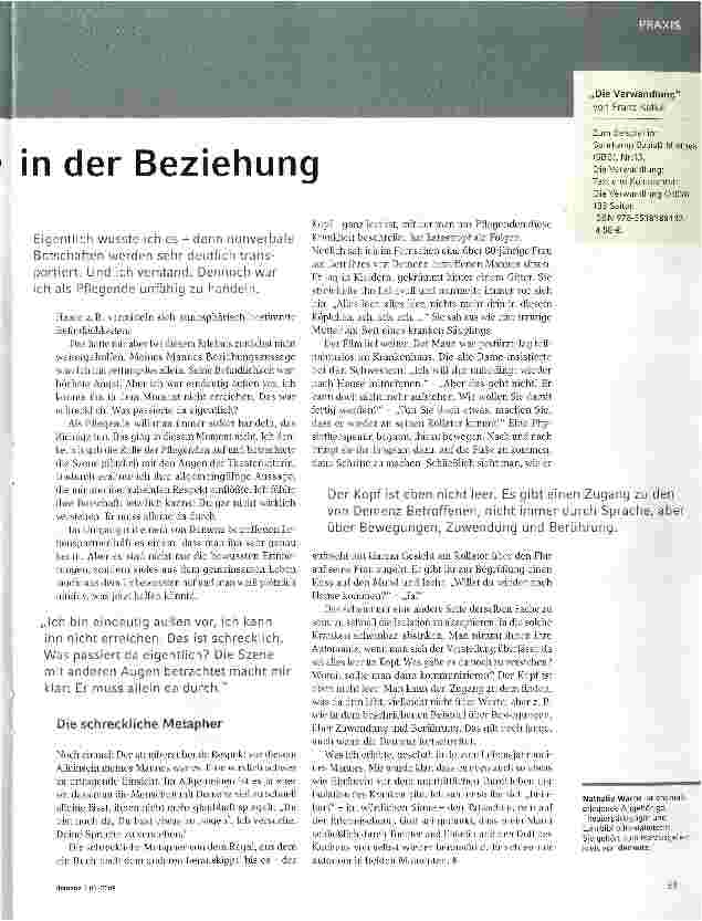 Vorschauseite 2: Vom Verstehen und Nichtverstehen in der Beziehung