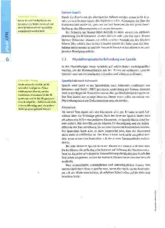 Vorschauseite 4: Physiotherapeutische Untersuchung bei MS