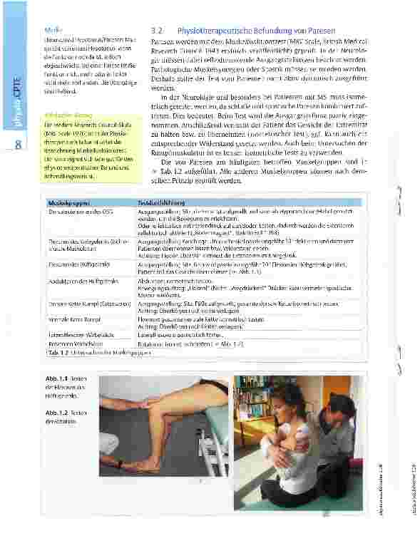 Vorschauseite 6: Physiotherapeutische Untersuchung bei MS
