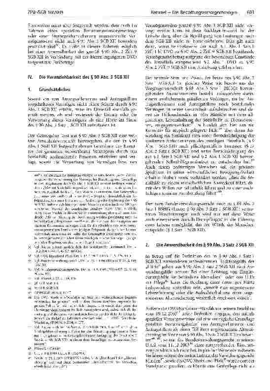 Vorschauseite 5: Das Bestattungsvorsorgevermögen als eine sozialhilferechtlich verwertungsgeschützte Rücklage -Rechtsdiskussion und Anforderungen
