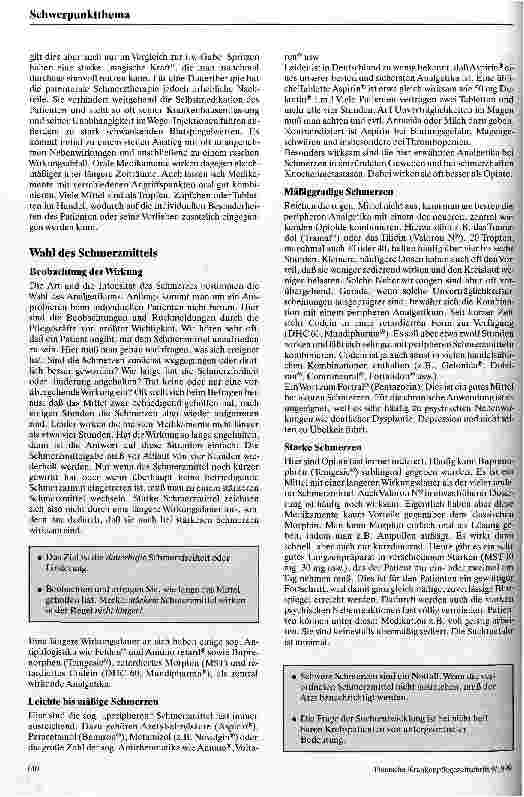Vorschauseite 2: Grundsätze der Schmerztherapie bei Tumorpatienten