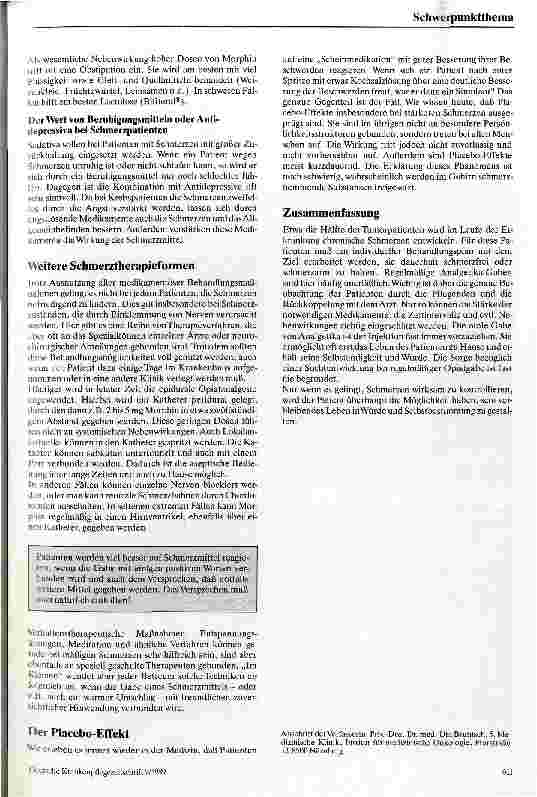 Vorschauseite 3: Grundsätze der Schmerztherapie bei Tumorpatienten