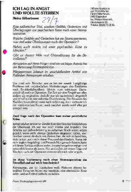 Vorschauseite 1: Ich lag in Angst und wollte sterben