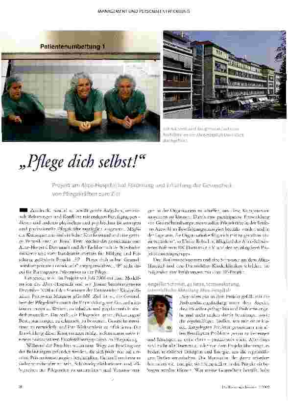 Vorschauseite 1: Pflege dich selbst!