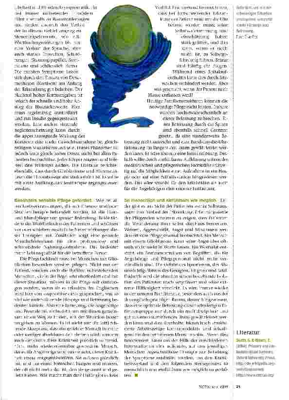 Vorschauseite 2: Pflege von Menschen mit Glioblastom und Hirnmetastasen