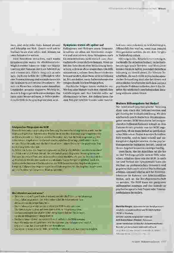 Vorschauseite 2: Erste Hilfe per Telefon