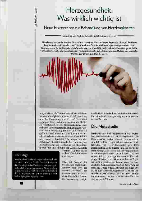 Vorschauseite 1: Herzgesundheit: Was wirklich wichtig ist