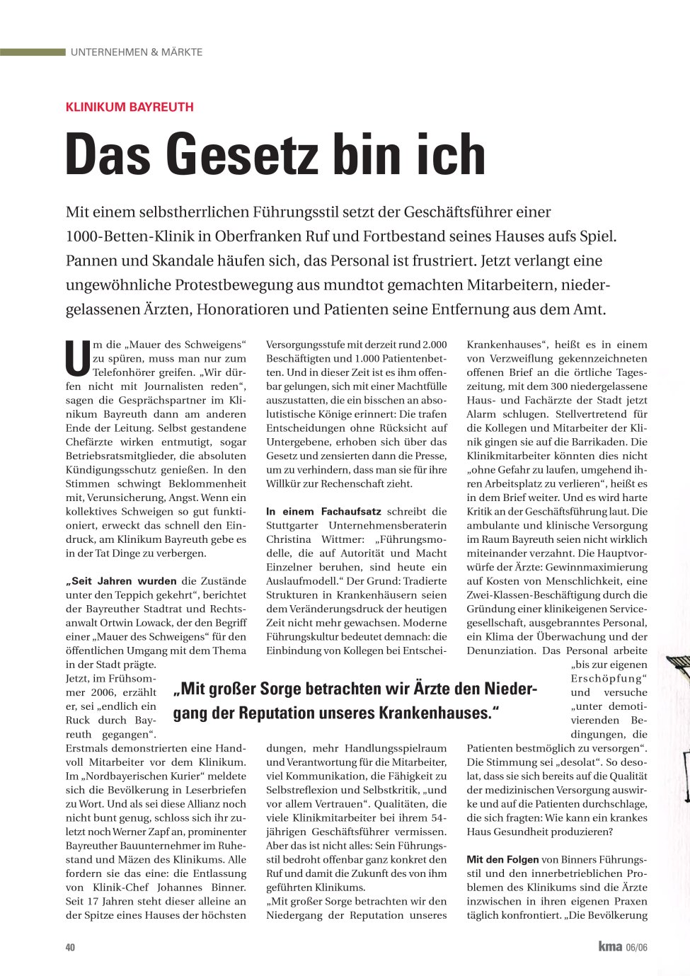 Vorschauseite 1: Das Gesetz bin ich