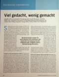 Vorschauseite 1: Viel gedacht, wenig gemacht.